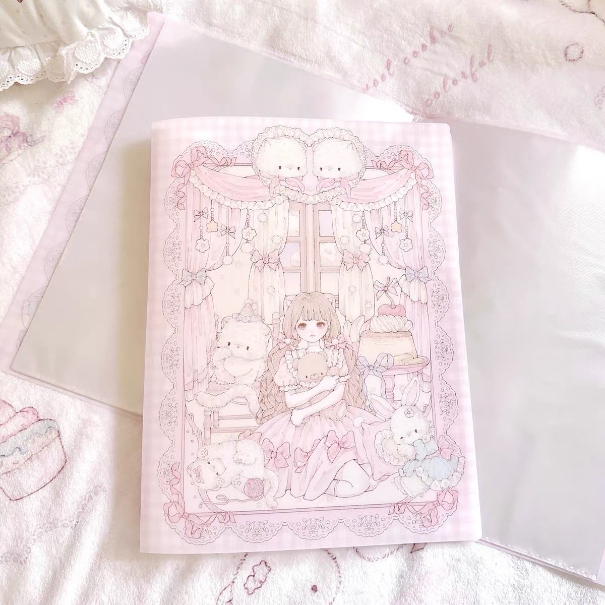 Binder Storage Box - 40 páginas a4 dos desenhos animados