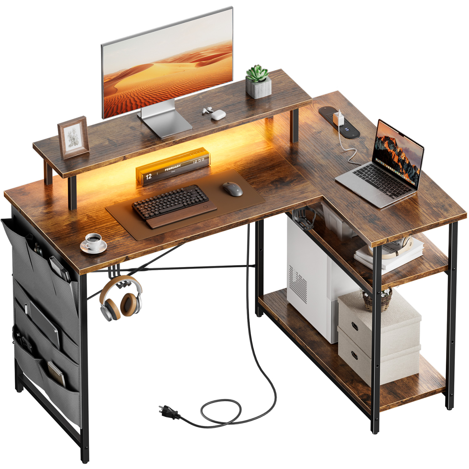 Office Furniture Outlet - Mesa de computador em forma de