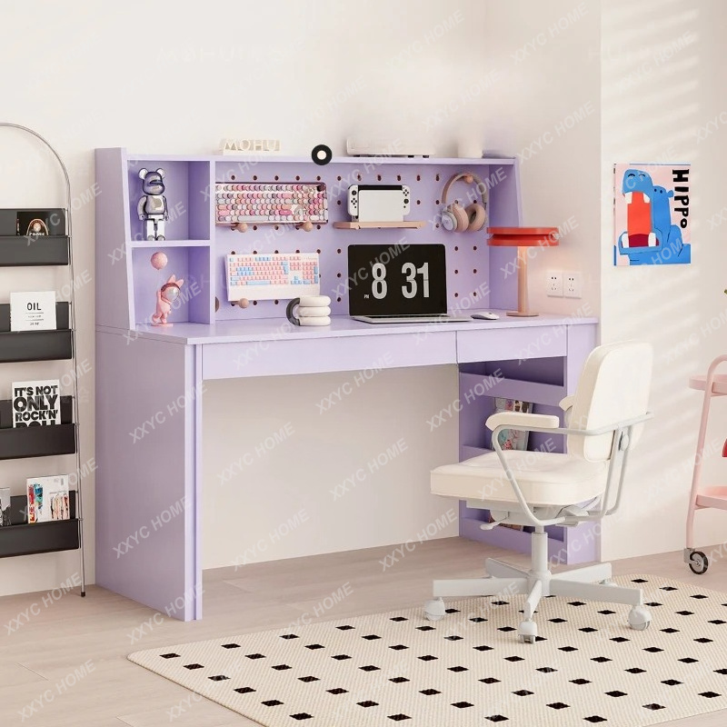 Office Furniture Plus - Mesa longa roxa para apartamentos grandes