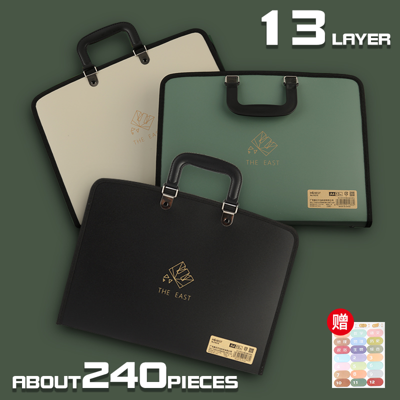 13 grades a4 multi-camada expa - Binder Storage Box avaliação e preço