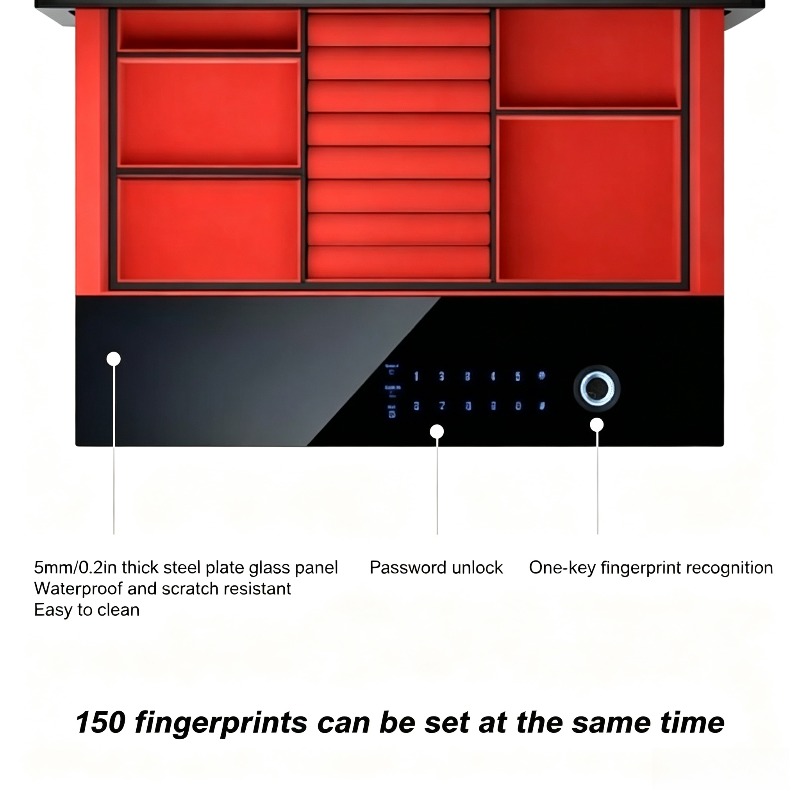 Cofre Digital de Segurança par - Binder Storage Box avaliação e preço