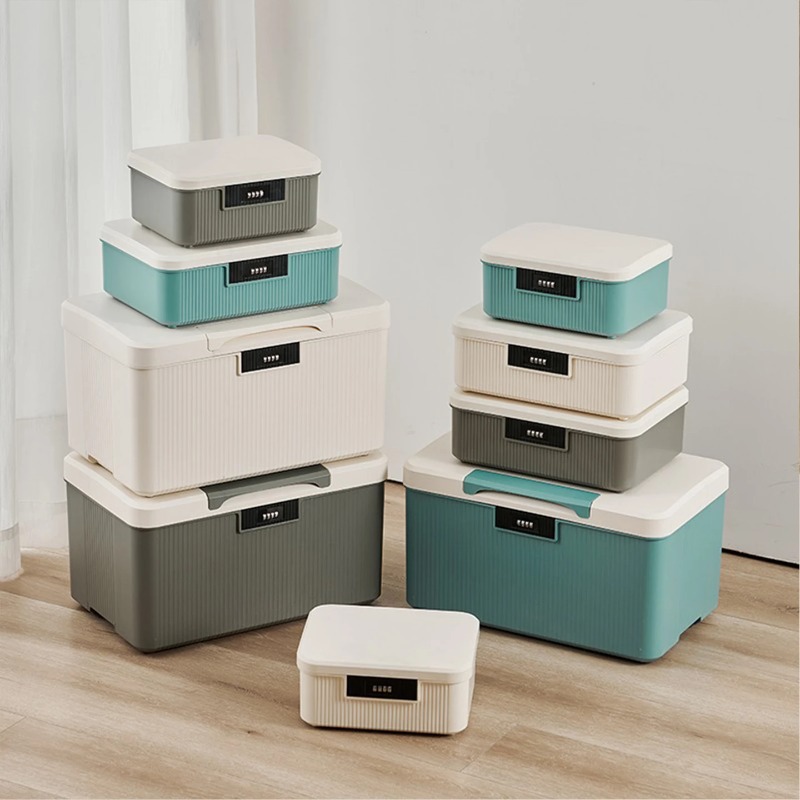 ‌ Caixa de armazenamento com t - Binder Storage Box avaliação e preço