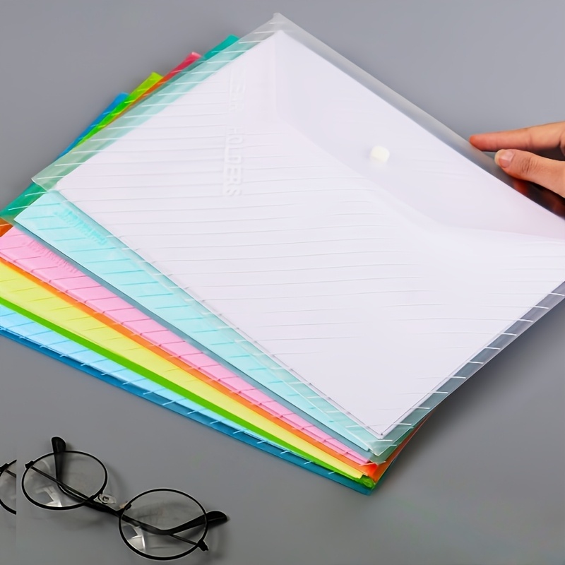 5/10 pçs/set a4 saco de arquiv - Binder Storage Box avaliação e preço