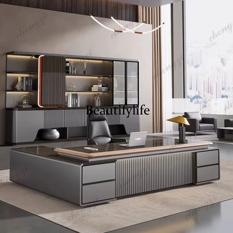 Mesa de escritório de luxo A45 - Office Furniture Filing Cabinets avaliação e preço