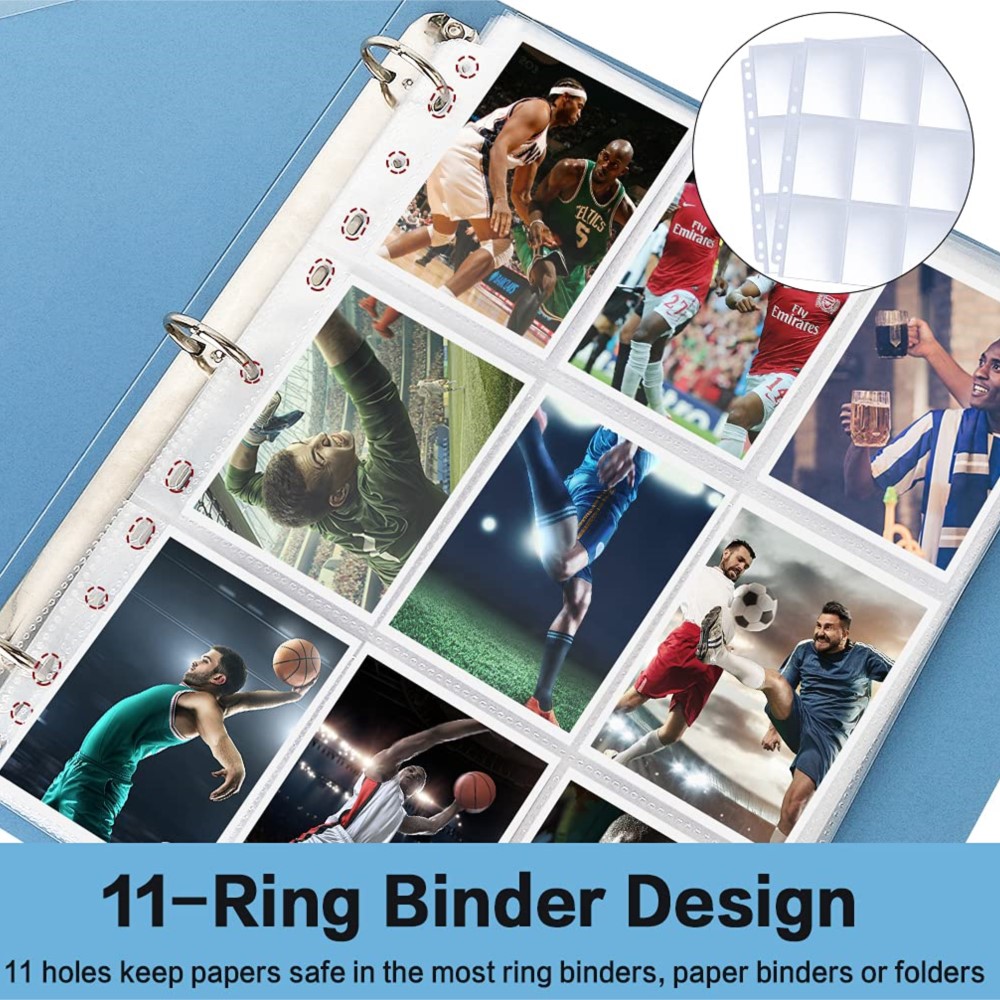 50 Folhas de Protetores de Car - Binder Storage Box avaliação e preço