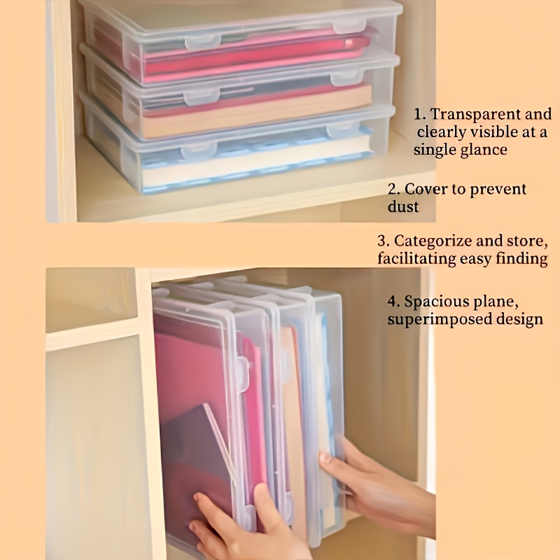 1 unidade de Caixa Organizador - Binder Storage Box avaliação e preço
