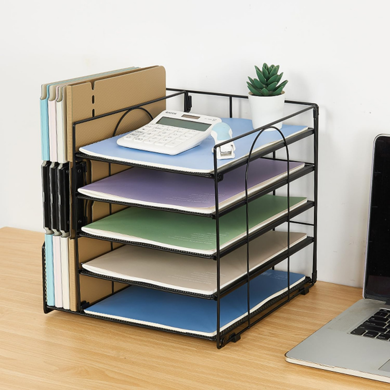 Rack de arquivo de papel de 5  - Binder Storage Box avaliação e preço
