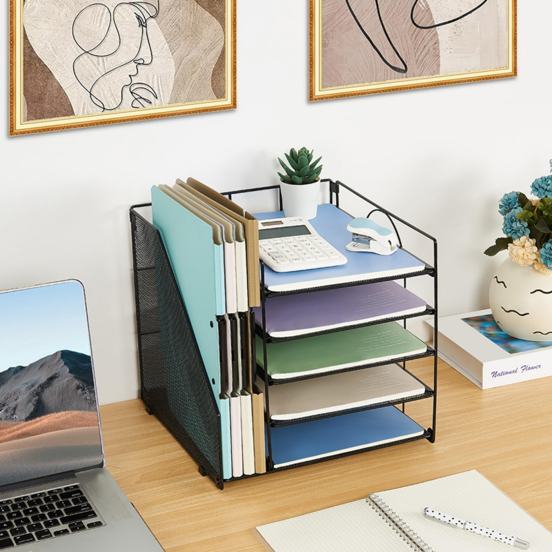 Rack de arquivo de papel de 5  - Binder Storage Box avaliação e preço