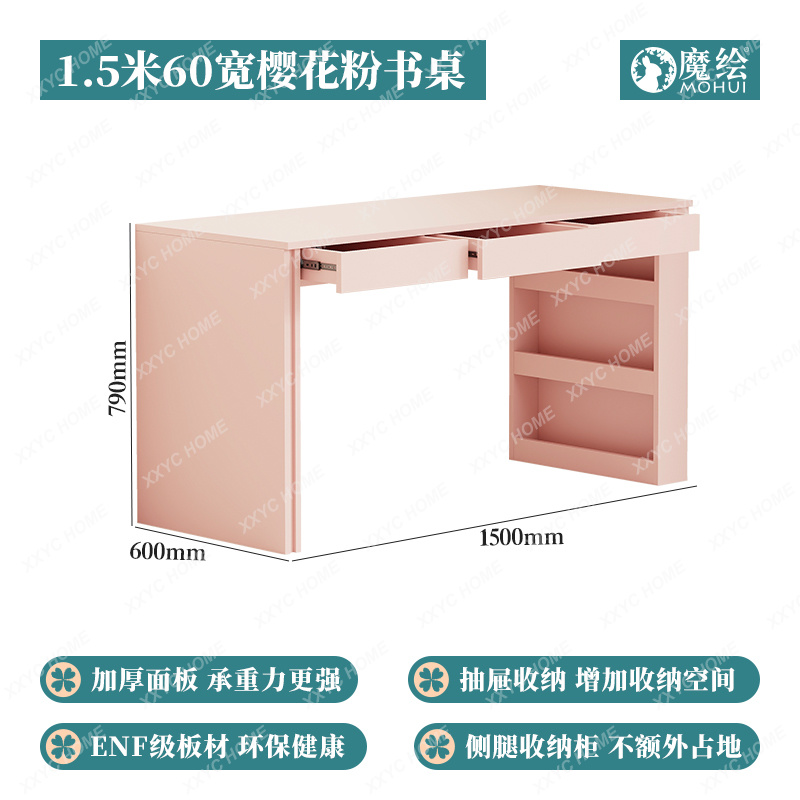 Mesa longa roxa para apartamen - Office Furniture Plus avaliação e preço