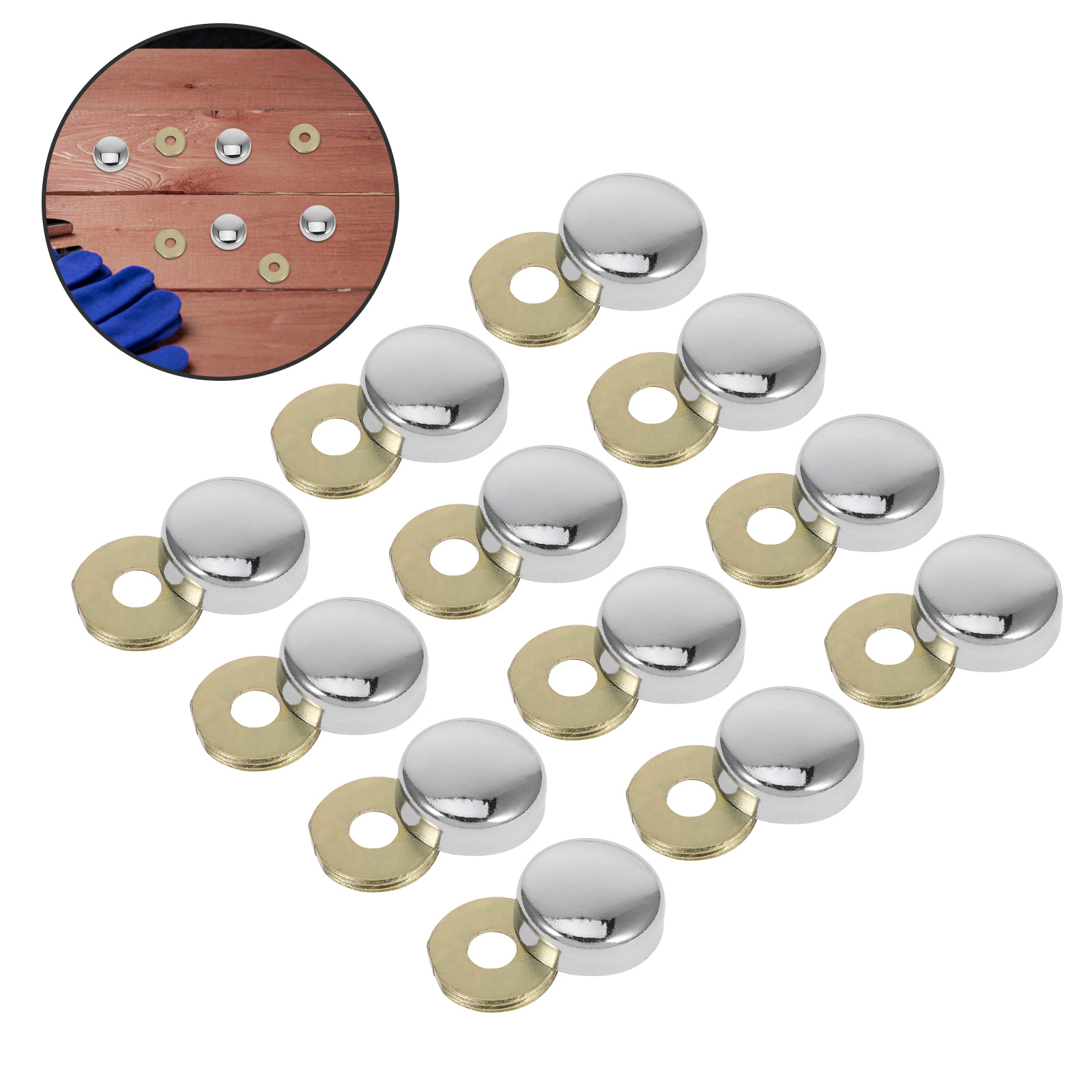 1 conjunto de tampas de parafu - Office Furniture Group avaliação e preço