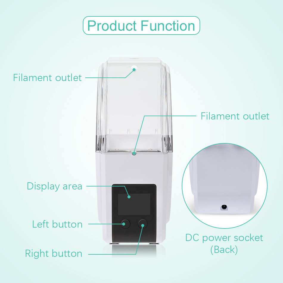 Sunlu secador de filamento s1  - Binder Storage Box avaliação e preço