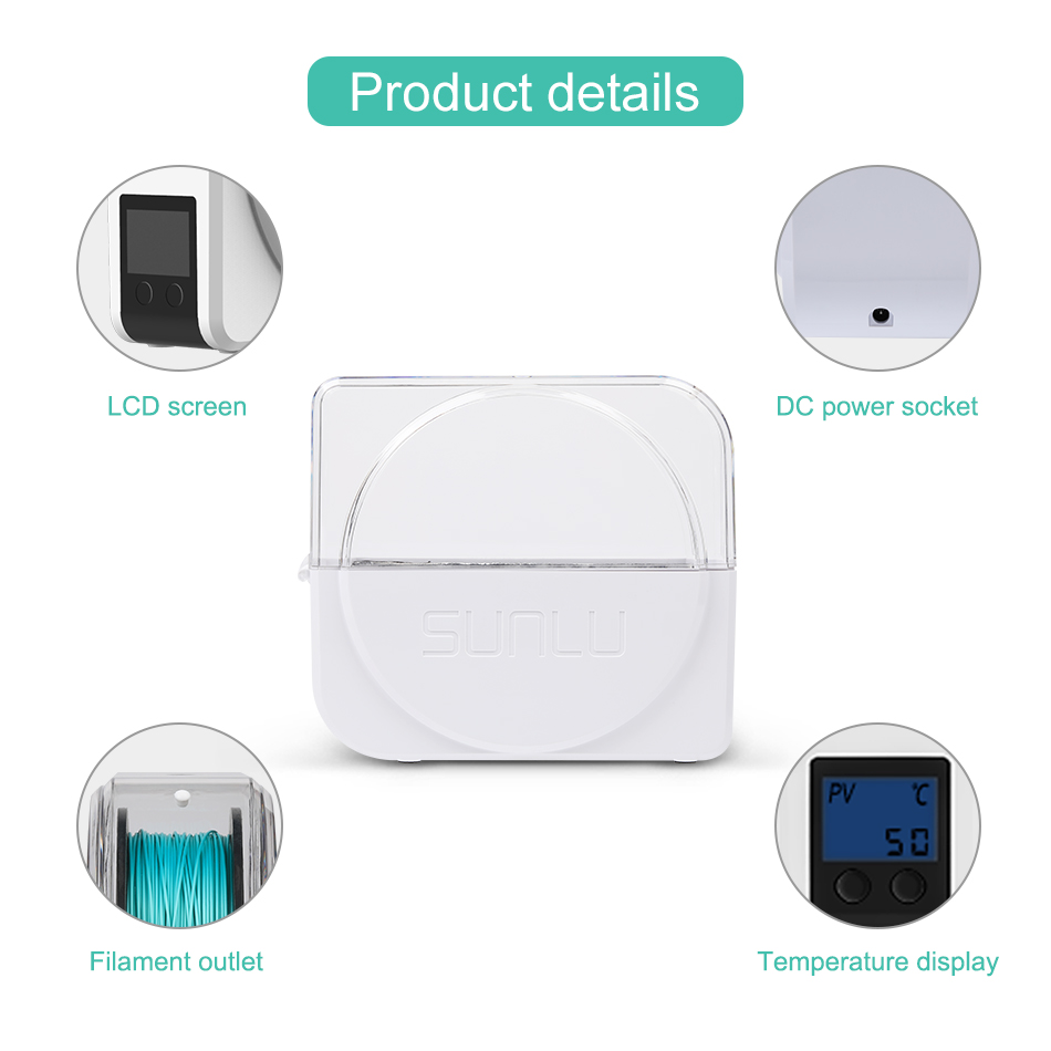 Sunlu secador de filamento s1  - Binder Storage Box avaliação e preço